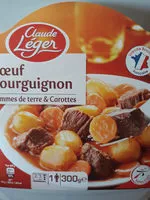 Mängden socker i Bœuf Bourguignon, Pommes de Terre et Carottes