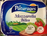 Mängden socker i Mozzarella billes