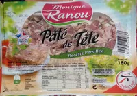 Mängden socker i Pâté de Tête recette persillée