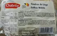 Mängden socker i Gaufres de Liège