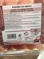 Mängden socker i Assiette De Saison, La Barquette De 150g