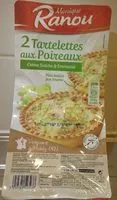 Mängden socker i Tartelettes aux poireaux
