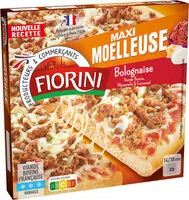 Mängden socker i Maxi moelleuse - pizza bolognaise