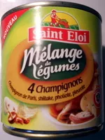 Mängden socker i Mélange de 4 champignons