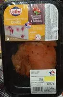 Mängden socker i Escalopes extra-fines de Dinde Marinade Tomate & Basilic