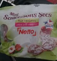 Mängden socker i Mini saucissons secs aux noisettes