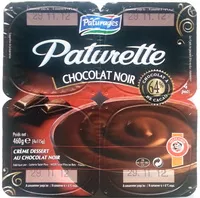 Mängden socker i Paturette - crème dessert chocolat noir