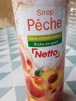 Mängden socker i Sirop de peche