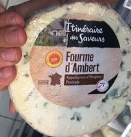 Mängden socker i Fourme d'Ambert AOP