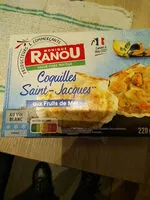 Mängden socker i Claude Leger, Coquilles Saint Jacques et fruits de mer, les 2 coquilles de
