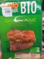 Mängden socker i Saumon Fume Bio d'irlande