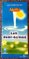 Mängden socker i Lait demi-écrémé stérilisé UHT
