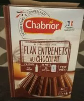 Mängden socker i Flan entremets au chocolat