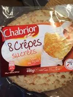 Mängden socker i Chabrior - 8 crêpes sucrées