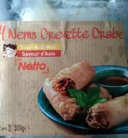 Mängden socker i 4 nems crevette crabe Netto