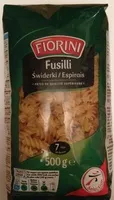 Mängden socker i Fusilli (Pâtes de qualité supérieure)