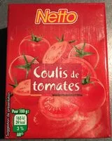 Mängden socker i Coulis de tomates