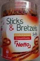 Mängden socker i Sticks et bretzels