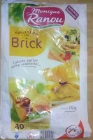 Mängden socker i Feuilles de brick