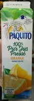 Mängden socker i 100% Pur Jus pressé Orange sans pulpe