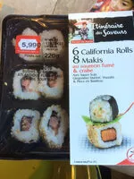 Mängden socker i California Rolls Makis