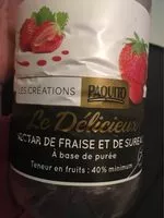Mängden socker i Paquito Fraise