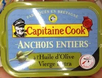 Mängden socker i Anchois entiers à l'huile d'olive vierge extra