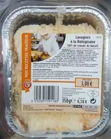 Mängden socker i Lasagnes à la Bolognaise