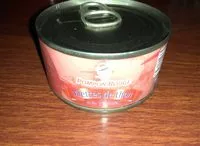 Mängden socker i Miettes de thon à la tomate