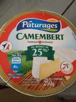 Mängden socker i Camembert sel réduit