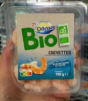 Mängden socker i Crevettes décortiquées et cuites