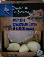 Mängden socker i Véritable choucroute garnie d'Alsace au riesling