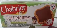 Mängden socker i Tartelettes chocolat noisette