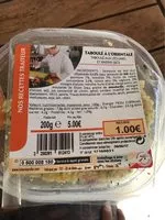 Mängden socker i Taboulé Oriental