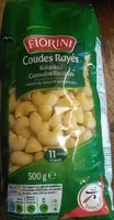 Mängden socker i Coudes Rayés (Pâtes de qualité supérieure)
