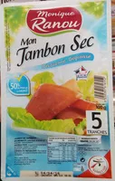 Mängden socker i Mon Jambon Sec