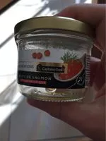 Mängden socker i Oeufs de saumon keta du Pacifique