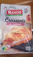 Mängden socker i Croissant au jambon