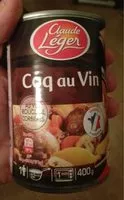 Mängden socker i Coq au vin rouge de Corbières, volaille française