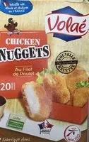 Mängden socker i Chicken Nuggets au filet de poulet