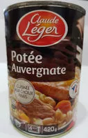 Mängden socker i Potée Auvergnate Cuisiné Aux Choux Frais, La Boîte De