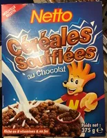 Mängden socker i Céréales Soufflées au Chocolat