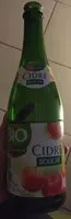 Mängden socker i Cidre bouché