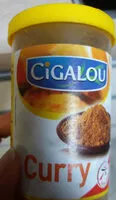 Mängden socker i Cigalou, Curry, melange d'epices, le pot de