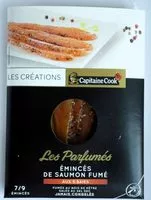Mängden socker i Les parfumés emincés de saumon fumé aux 5 baies