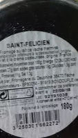 Mängden socker i Saint félicien