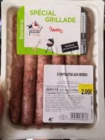 Mängden socker i Chipolatas aux herbed