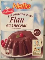 Mängden socker i Préparation pour Flan au chocolat