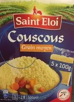 Mängden socker i Couscous grain moyen