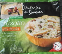 Mängden socker i Ids Risotto Poulet Champi